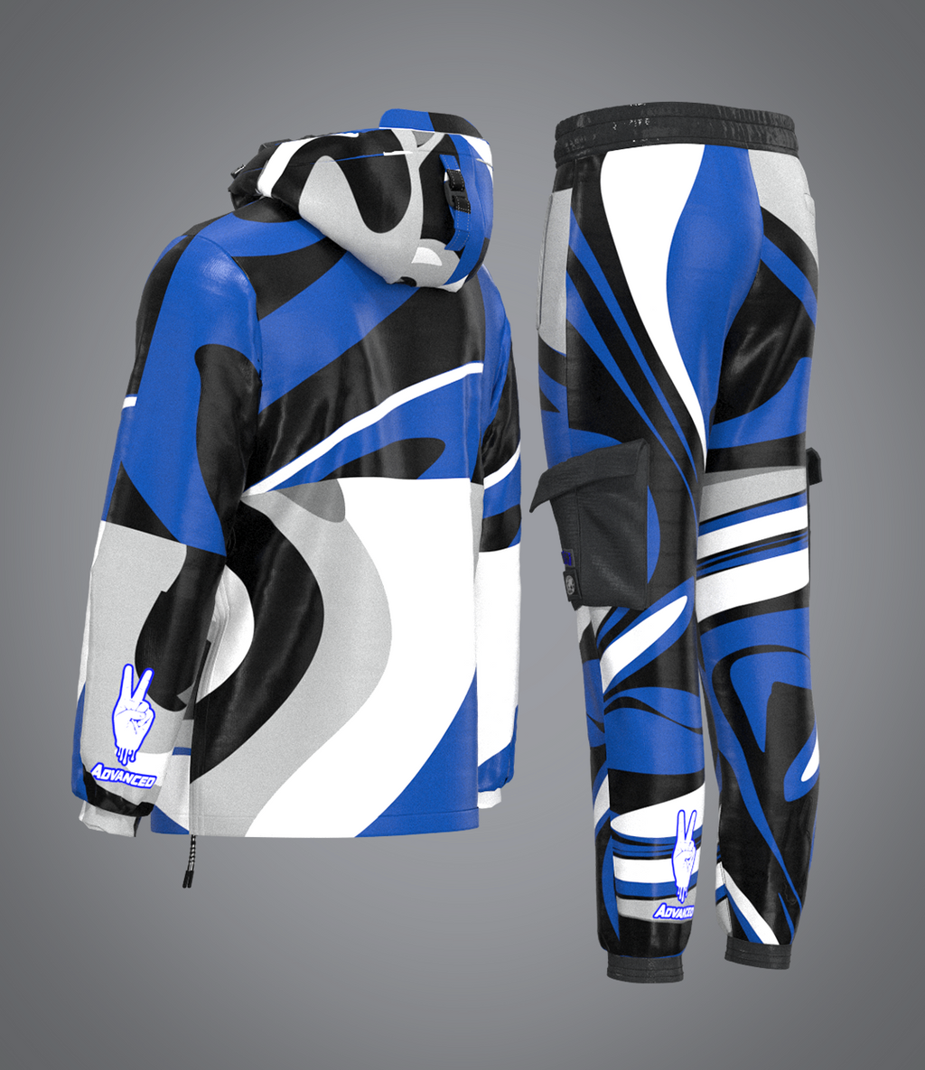 Ensemble Camouflage Bleu